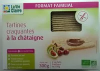 Mängden socker i Tartines craquantes à la châtaigne