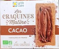 Mängden socker i Les Craquines Matine Cacao