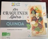 Mängden socker i Les craquines apéro quinoa