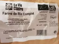 Mängden socker i Farine de riz complet