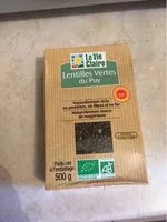 Mängden socker i Lentilles vertes du Puy