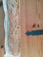 Mängden socker i La baguette aux céréales bio