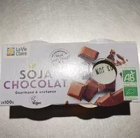 Mängden socker i Soja chocolat gourmand et onctueux