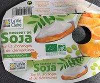 Mängden socker i Dessert soja lit orange clementine