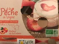 Mängden socker i Yaourt à la pêche de vigne