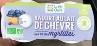 Mängden socker i Yaourt au Lait de Chèvre sur Lit de Myrtilles