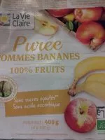 Mängden socker i Purée Pommes Bananes 100% Fruits