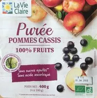 Mängden socker i Purée pommes cassis
