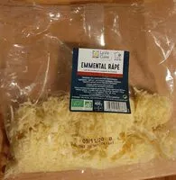 Mängden socker i Emmental râpé