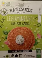 Mängden socker i Pancake de légumineuses aux pois casses
