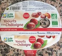 Mängden socker i Yaourts a la chataigne