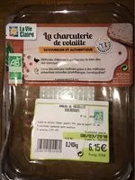 Mängden socker i Knacks de volaille bio