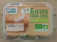 Mängden socker i Œufs frais gros