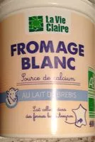 Mängden socker i Fromage Blanc au Lait de Brebis