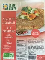 Mängden socker i Galettes de céréales marocaines