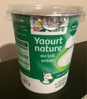 Mängden socker i Yaourt nature au lait entier de chèvre