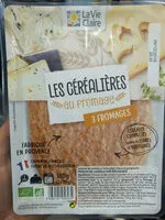 Mängden socker i Galettes de céréales 3 fromages