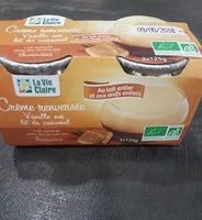 Mängden socker i Crème renversée vanille sur lit de caramel