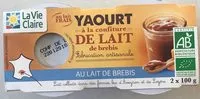 Mängden socker i Yaourt confiture de lait de brebis