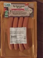 Mängden socker i Saucisse de francfort