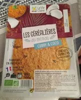 Mängden socker i Les céréalières du monde curry & coco