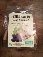 Mängden socker i Petits sablé aux raisins