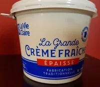 Mängden socker i La grande crème fraîche épaisse