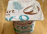 Mängden socker i Yaourt saveur Coco