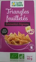 Mängden socker i Triangles Feuilletés Emmental-Oignons