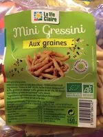 Mängden socker i Mini gressini aux graines