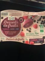 Mängden socker i Desserts de Fruits