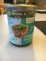 Mängden socker i Tartare d'algues nature