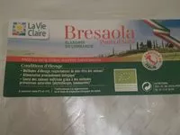 Mängden socker i Bresaola bio Punta d'Anca