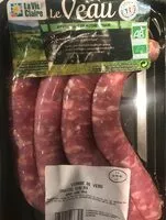 Mängden socker i Saucisse de veau Bio