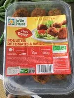Mängden socker i Boulettes De Tomates & Basilic