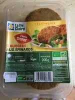 Mängden socker i 2 burgers aux épinards