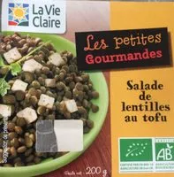 Mängden socker i Salade de Lentilles Vertes au Tofu