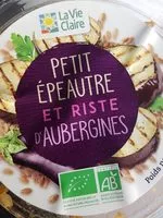 Mängden socker i Petit épeautre et riste d aubergines
