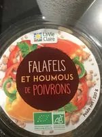 Mängden socker i Falafel et houmous de poivrons