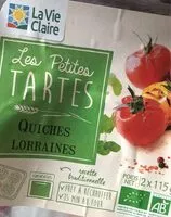 Mängden socker i Les Petites Tartes Quiches Lorraines
