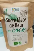Mängden socker i Sucre glace de fleur de cocotier