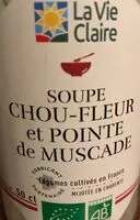 Mängden socker i SOUPE CHOU-FLEUR et POINTE DE MUSCAT
