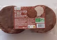 Mängden socker i Galettes de riz au chocolats au lait