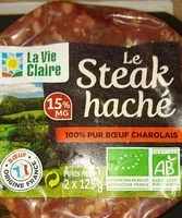 Mängden socker i Steaks hachés