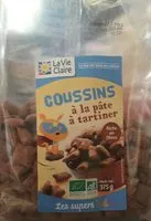 Mängden socker i Coussins à la pâte à tartiner