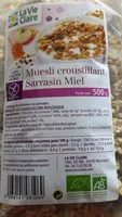 Mängden socker i Muesli croustillant Sarrasin Miel