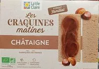 Mängden socker i Les craquines matines châtaigne