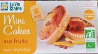 Mängden socker i Mini cakes aux fruits