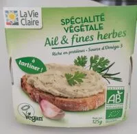 Mängden socker i Spécialités végétale ail et fines herbes