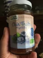 Mängden socker i Confiture de myrtille